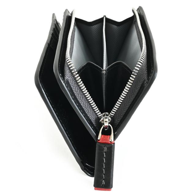 タケオキクチ 財布 二つ折り財布 L字ファスナー