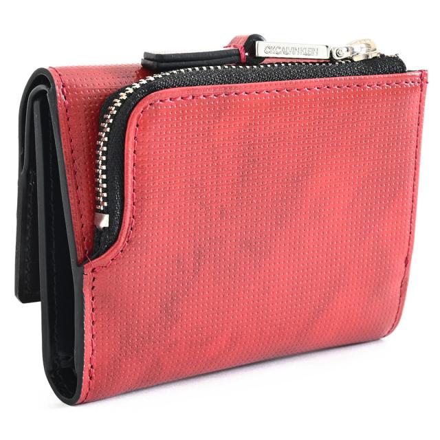 カルバンクライン 財布 三つ折り財布 L字ファスナー