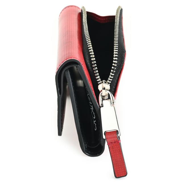 カルバンクライン 財布 三つ折り財布 L字ファスナー