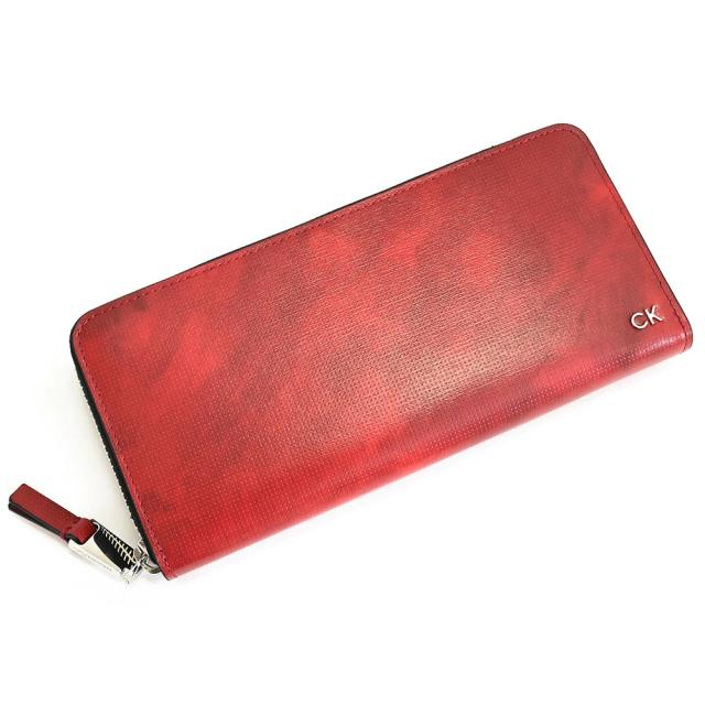 カルバンクライン 財布 長財布 ラウンドファスナー
