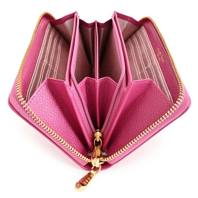 サマンサタバサ 財布 長財布 ラウンドファスナー