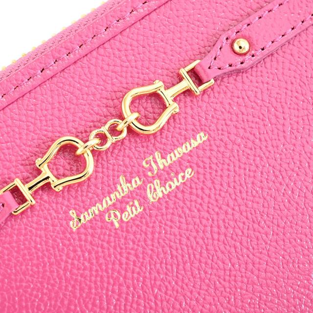 サマンサタバサ 財布 長財布 ラウンドファスナー