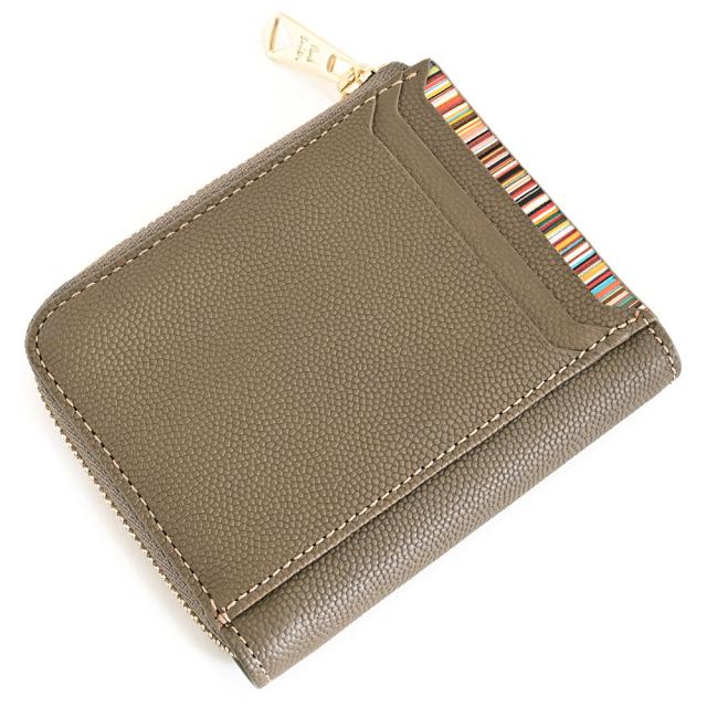 ポールスミス 財布 二つ折り財布 ミニ財布 L字ファスナー