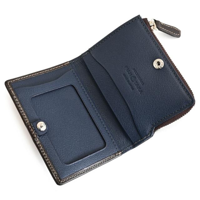 フジタカ 財布 小銭入れ コインケース パスケース L字ファスナー