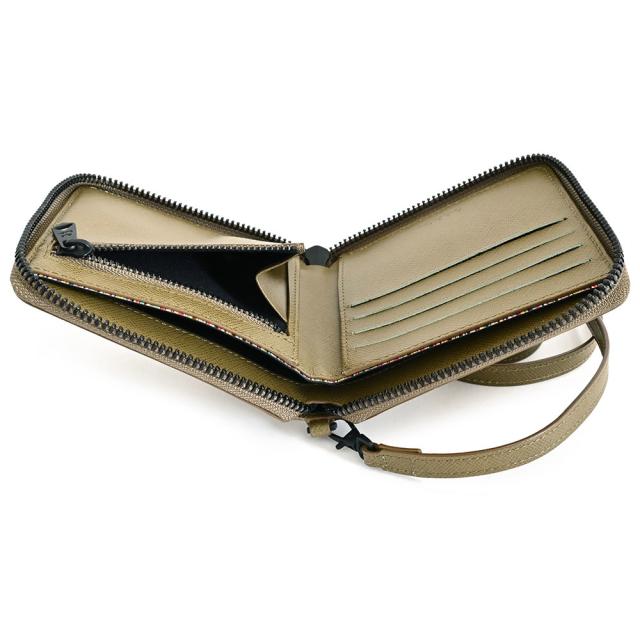 ポールスミス 財布 二つ折り財布 ラウンドファスナー ショルダー付き