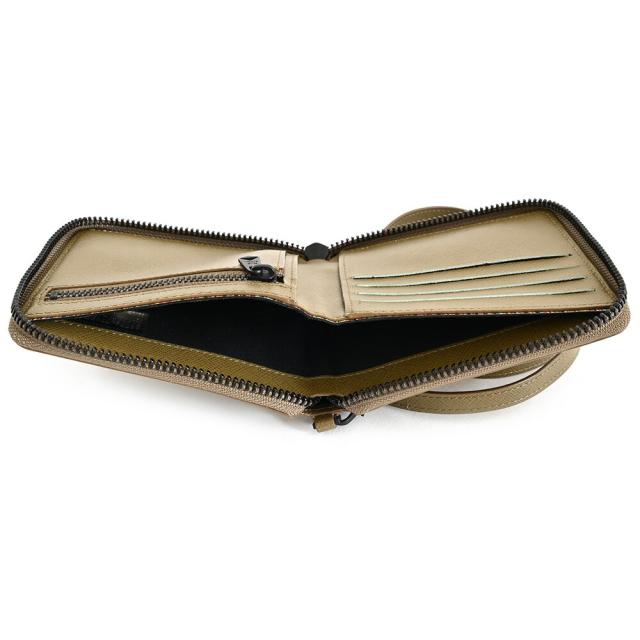 ポールスミス 財布 二つ折り財布 ラウンドファスナー ショルダー付き