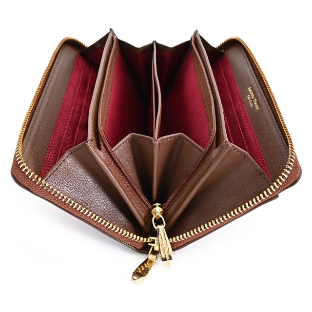 サマンサタバサ 財布 長財布 ラウンドファスナー