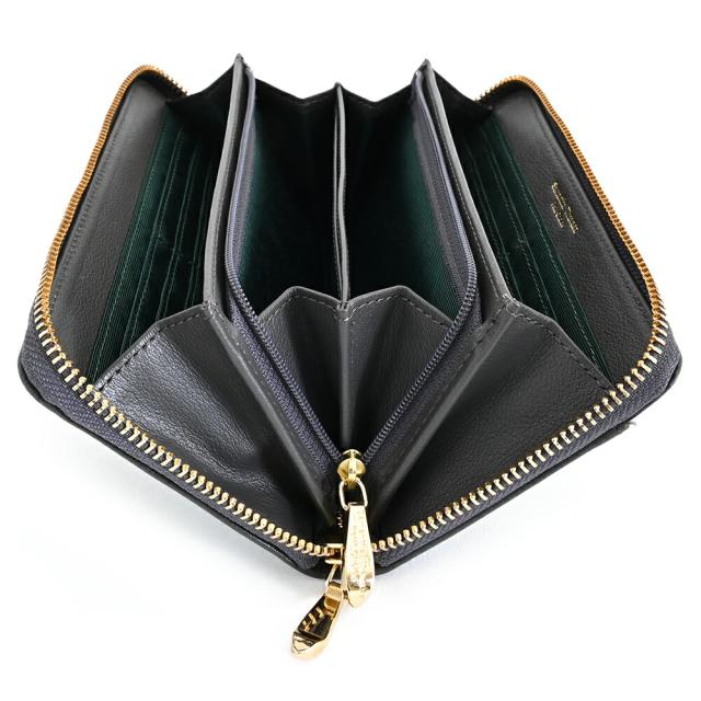 サマンサタバサ 財布 長財布 ラウンドファスナー