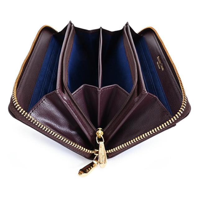 サマンサタバサ 財布 長財布 ラウンドファスナー