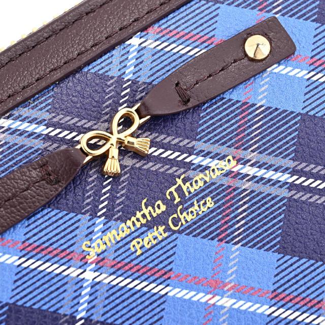 サマンサタバサ 財布 長財布 ラウンドファスナー