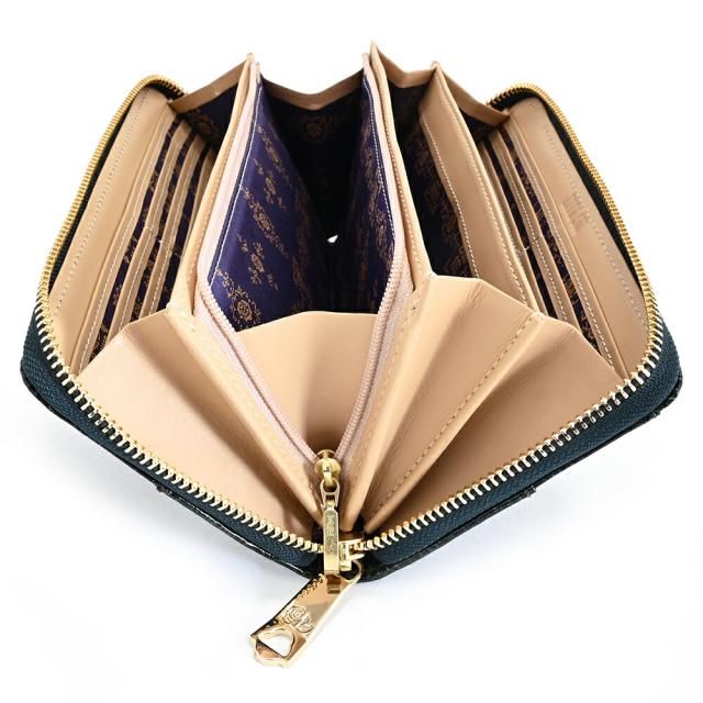 アナスイ 財布 長財布 ラウンドファスナー