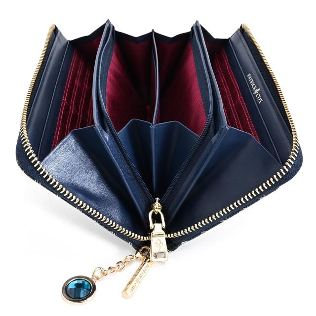 パトリックコックス 財布 長財布 L字ファスナー