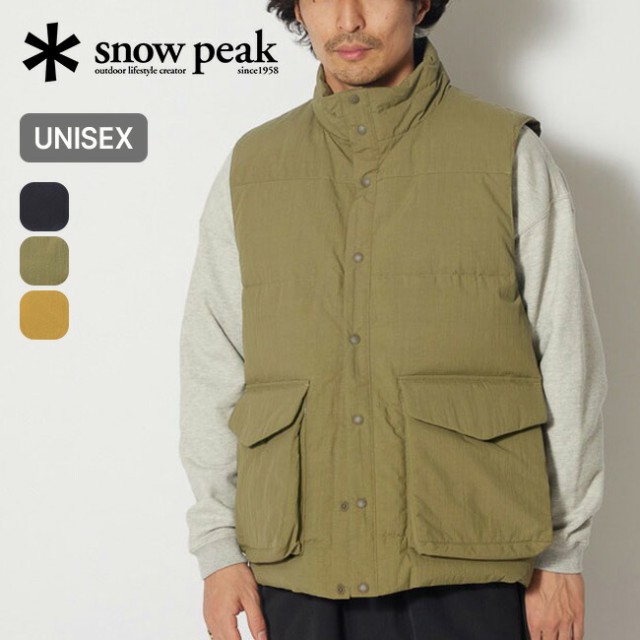 snow peak スノーピーク リサイクルダウンベストの通販はau PAY マーケット - SUNDAY MOUNTAIN (サンデーマウンテン)  | au PAY マーケット－通販サイト