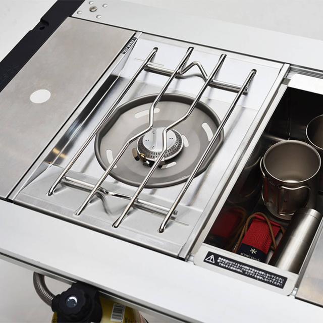  peak フラットバーナー snow peak フラットバーナー 強力耐熱塗装マットブラック仕上げ