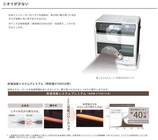 ダイニチ 石油ファンヒーター FW-4625L-W ムーンホワイト 木造12畳