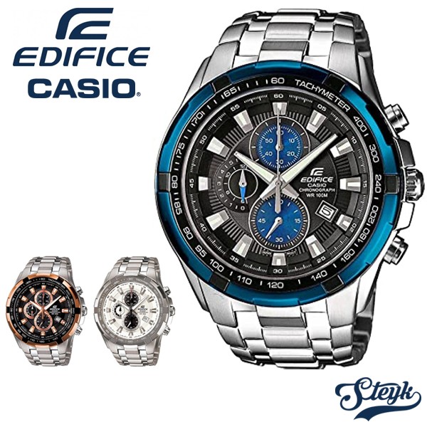 CASIO EF-539D カシオ 腕時計 アナログ EDIFICE エディフィス メンズ ブラック ブルー ゴールド ホワイト シルバー  選べるモデル｜au PAY マーケット
