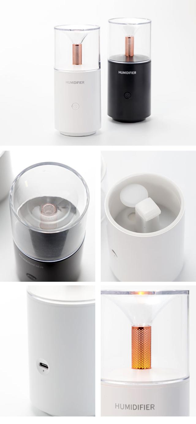 アロマディフューザー,精油,キャンドル,ロウソク,ローソク,ランタン,車載,韓国,北欧風,加湿器,超音波式,持ち運び,卓上,ベッドサイド,オフィス,シンプル,おしゃれ,女性,人気,ポータブル,USB電源,LED,光る,ライト