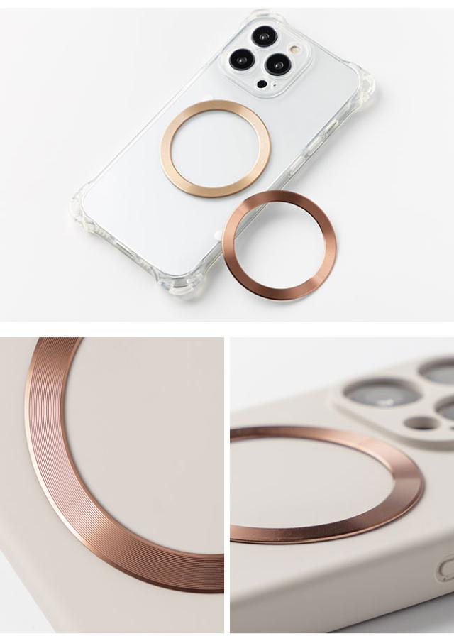 magsafe,リングシール,リングステッカー,メタルステッカー,メタルリング,magsafe対応,貼るだけ,接着,ワイヤレス充電,スマホアクセサリ,便利グッズ