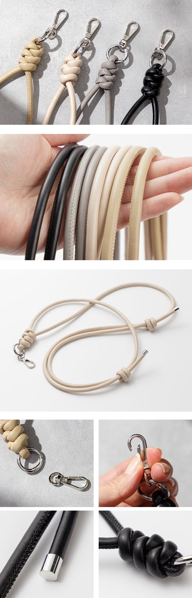 スマホ,ストラップ,レザーストラップ,丸紐,ラウンドレザー,スリング,ロングストラップ,紐,ショルダーストラップ,首掛け,肩掛け,手ぶら,落下防止,おしゃれ,かわいい