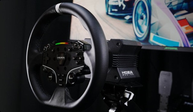 Moza Racing R5 ダイレクトドライブ ハンコン ペダル バンドル セット