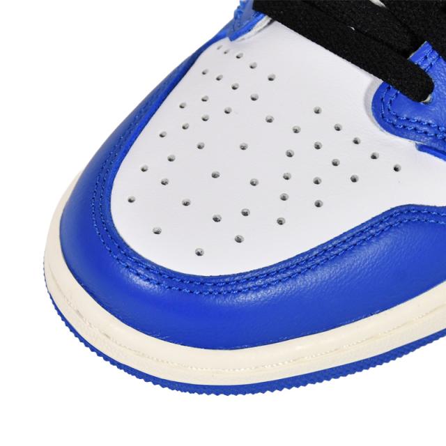 NIKE (ナイキ) AIR JORDAN 1 RETRO LOW OG (エア ジョーダン 1 レトロ ロー オリジナル) メンズ ローカット スニーカー シューズ バッシュ マイケル 普段使い カジュアル ストリート WHITE/BLACK-GAME -SAIL (ホワイト/ブラック/ブルー CZ0790-140 CZ0790 140