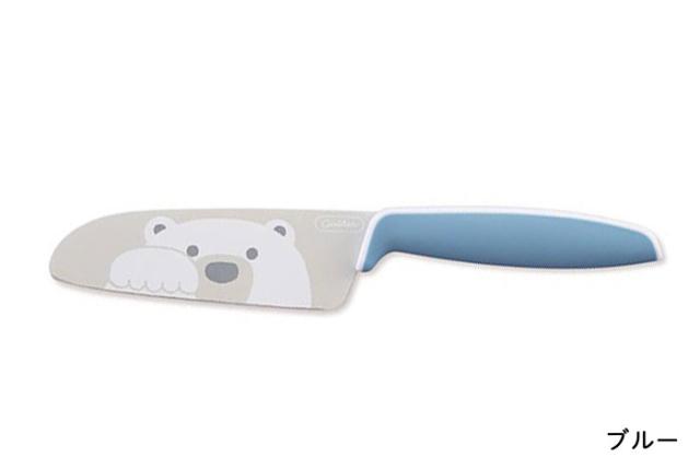 包丁 こども用包丁 こども包丁 グーテ gouter 子供用包丁 子ども用 子供包丁 女の子 男の子 かわいい 誕生日 プレゼント 食育 お手伝い イエロー ピンク ブルー うさぎ ねこ しろくま