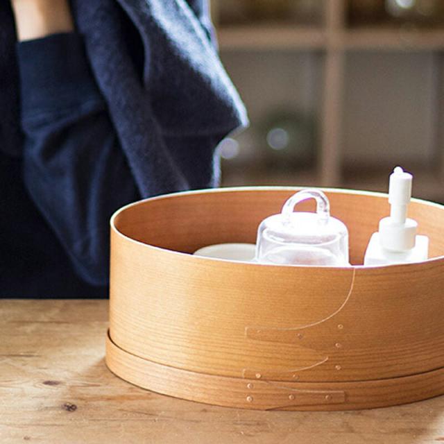 シェーカー オーバルボックス シェーカーボックス Lサイズ 木製 収納 収納ボックス チェリー材 天然木 カフェ キッチン雑貨 キッチン 台所 おしゃれ モダン アンティーク 北欧 ビンテージ北欧 ナチュラル アクセサリー