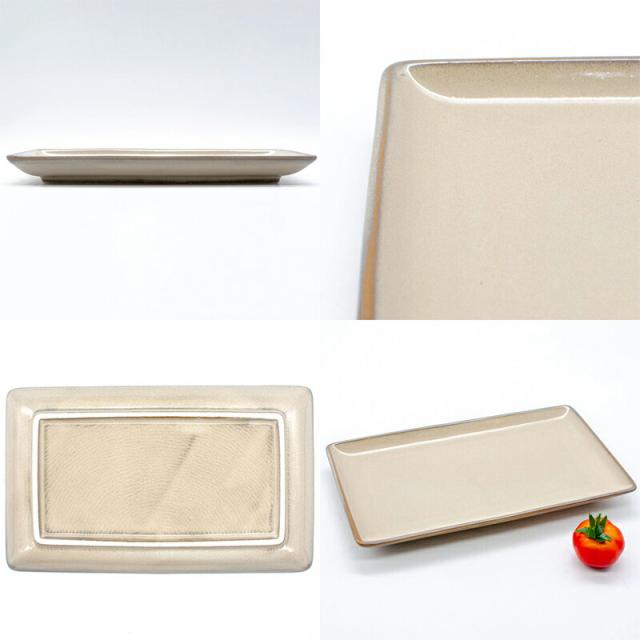 美濃焼 ナチュラルカラー 角皿 皿 お皿 和風 シンプル 食洗機 レンジ可 国産 日本製 シンプル 北欧 和 和モダン モダン 美濃焼き ジャパン おしゃれ 食洗器対応 電子レンジ対応 洋食器 小鉢 小皿 取り皿 取皿 一人暮らし