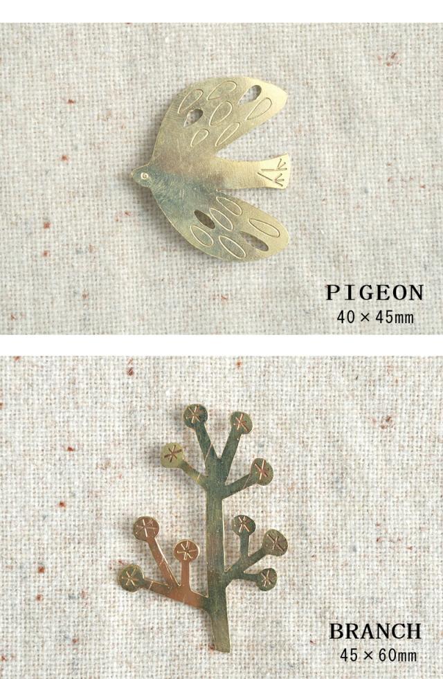 ブローチブラスブローチ真鍮brassbrooch北欧ボタニカル花フラワーナチュラルホワイトブラックモノトーンおしゃれ可愛いアクセサリーストールクリップクリップ安全ピン