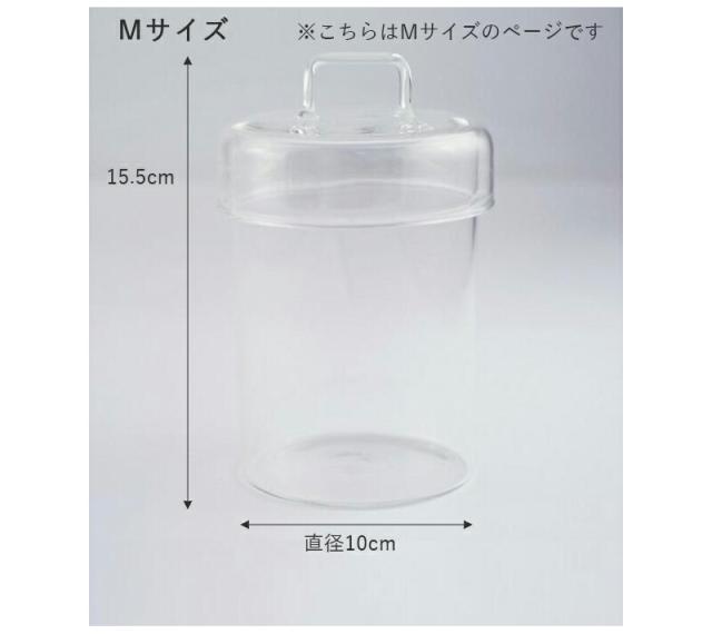 ガラスキャニスター Mサイズ 蓋つき ガラス ガラスジャー ガラス瓶 ガラス製 小物入れ 綿棒入れ おしゃれ シンプル ロゴ無し インテリア 北欧 収納 雑貨 ガラス蓋付 耐熱ガラス お菓子入れ 保存容器 保存ビン 食品保存 ガラス製 Glass Canister アクシス