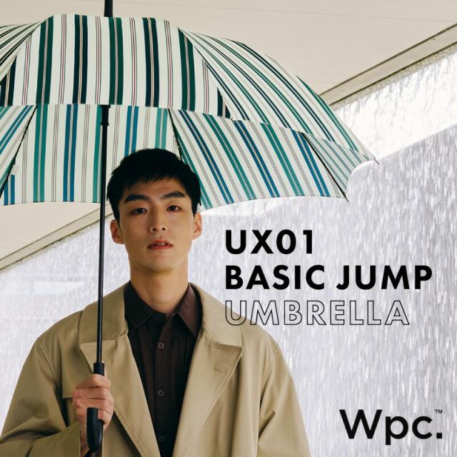 雨傘 長傘 ベーシック ジャンプ アンブレラ ux01 UNISEX 65cm メンズ レディース wpc. ワールドパーティー 晴雨兼用 紫外線防止 はっ水加工 ジャンプ傘 ラッピング可