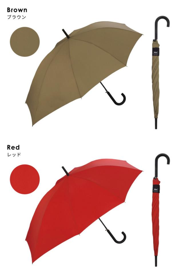 雨傘 長傘 バックプロテクト アンブレラ ux04 UNISEX 60cm（伸長部分75cm） ユニセックス メンズ レディース Wpc.  リュックが濡れない傘 ワールドパーティー 晴雨兼用 紫外線防止 はっ水加工 ジャンプ傘 大きめ ラッピング可