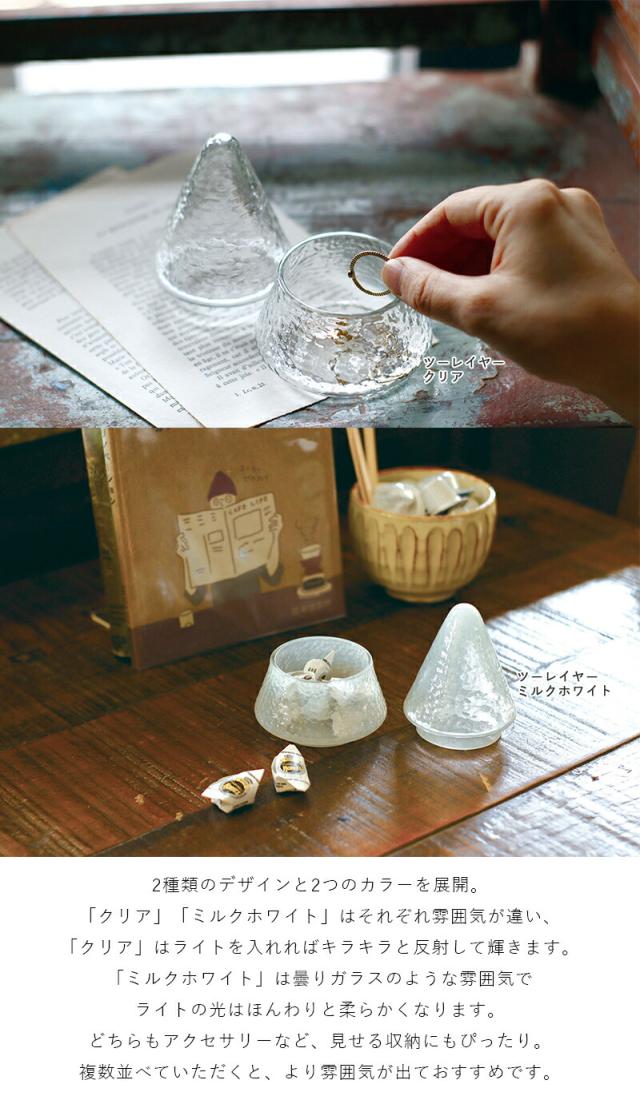 シナリー ガラスツリーキャニスター クリスマスツリー ツリー クリア ライト イルミネーション 蓋つき ガラス ガラスジャー ガラス瓶 ガラス製 小物入れ おしゃれ シンプル ロゴ無し インテリア 北欧 収納 お菓子入れ Glass Canister クレエ