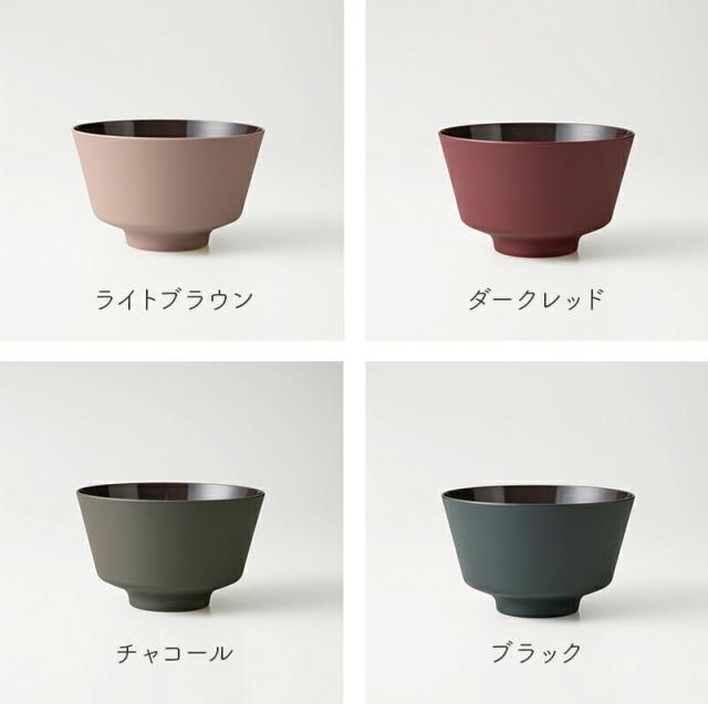 DONBURIどんぶり丼器食器大きめ割れない丸角乾漆日本製竹中おしゃれ無地シンプル電子レンジ対応食洗機対応ラーメンうどん親子丼