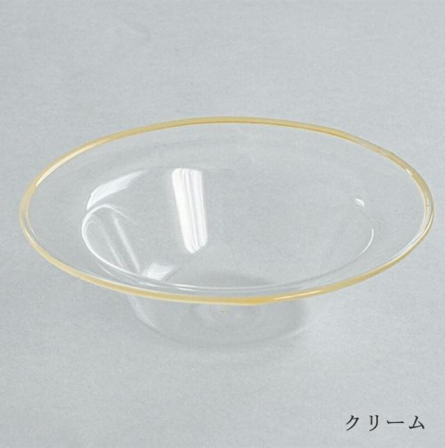 リュッケlykkeボウルMサイズハットボウルガラスボウルハット型リムボウルリム付きリムガラスサラダボウルスープボウルかき氷器食器電子レンジOK電子レンジ対応食洗機OK食洗機対応耐熱ガラス350mlアクシス