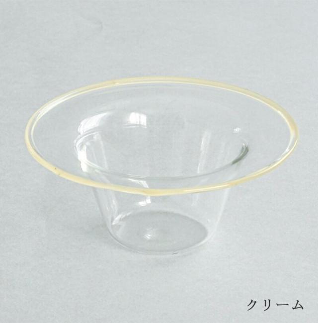リュッケlykkeボウルSサイズハットボウルガラスボウルハット型リムボウルリム付きリムガラスフルーツ小鉢ミニボウル器食器電子レンジOK電子レンジ対応食洗機OK食洗機対応耐熱ガラス250mlアクシス