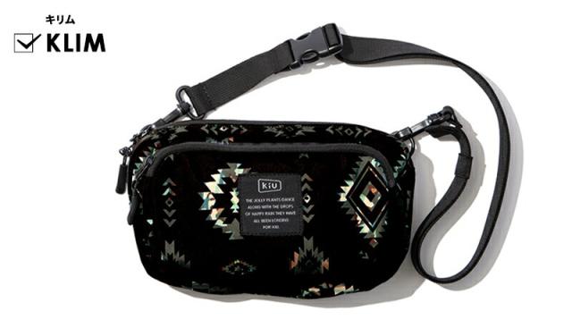 kiuバッグ300Dフロントポケットミニショルダー防水撥水軽量キウwpcw.p.cアウトドアフェス登山災害時スポーツ観戦