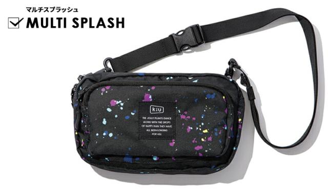 kiuバッグ300Dフロントポケットミニショルダー防水撥水軽量キウwpcw.p.cアウトドアフェス登山災害時スポーツ観戦