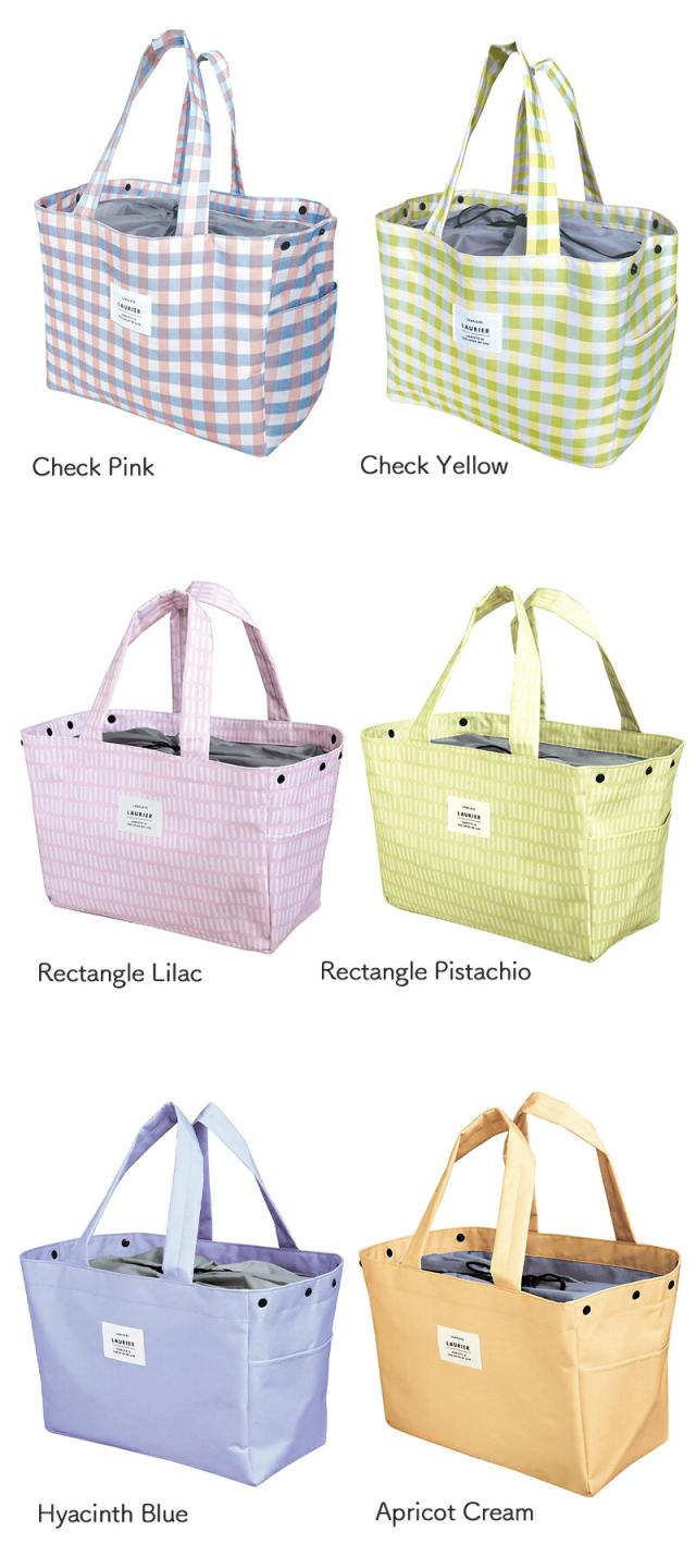 エコバッグレジカゴバッグ保冷LAURIERローリエレジカゴ対応保冷バッグ保温ショッピングバッグ自立式レジ袋マイバッグトートレジかごマチ広折りたたみたためる大容量買い物かごバッグ柄無地