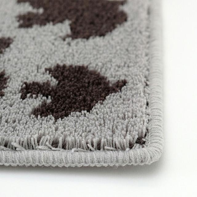 shesay北欧テイストの玄関マット45×70cm花が咲き誇る鳥の羽ばたくマットキッチンマットキッチン台所インテリア北欧室内ラグ滑り止め付き洗えるウォッシャブル洗濯日本製花鳥インテリアおしゃれシンプルアクセントマット