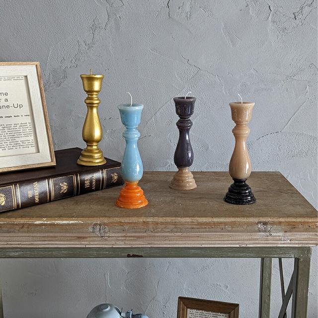 キャンドル キャンドルスティック 蝋燭 ろうそく ハロウィン クリスマス クリスマスインテリア オブジェ クリスマスツリー クリスマスグッズ ディナーキャンドル 結婚式 海外インテリア 置物 ギフト プレゼント クリスマス雑貨 装飾 飾り アンティーク ヴィンテージ