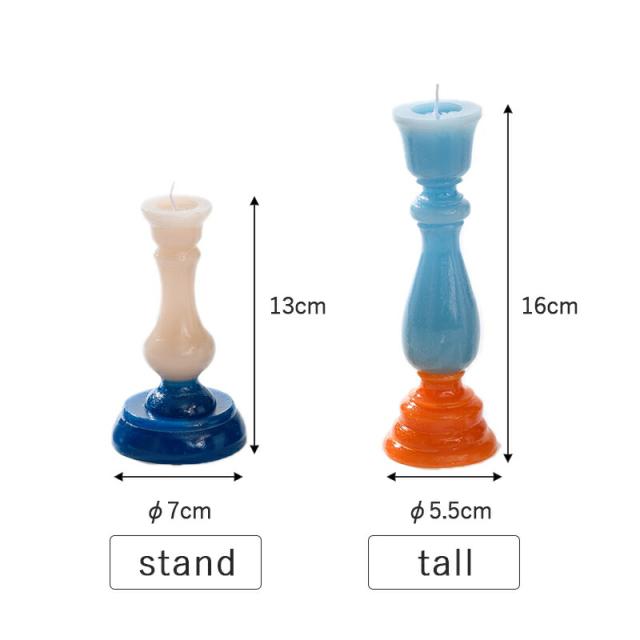 キャンドル キャンドルスティック 蝋燭 ろうそく ハロウィン クリスマス クリスマスインテリア オブジェ クリスマスツリー クリスマスグッズ ディナーキャンドル 結婚式 海外インテリア 置物 ギフト プレゼント クリスマス雑貨 装飾 飾り アンティーク ヴィンテージ