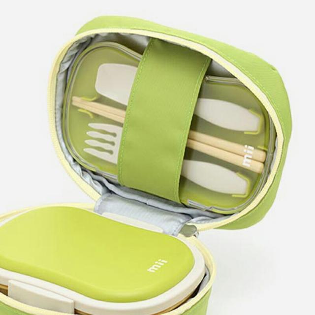 miiキッズ保冷ランチボックスお弁当箱1段保冷剤一体型子ども子供保冷剤幼稚園保育園小学生低学年ランチグッズ日本製グリーンブルーピンクGEL-COOL三好製作所ジェルクール280ml360ml430ml