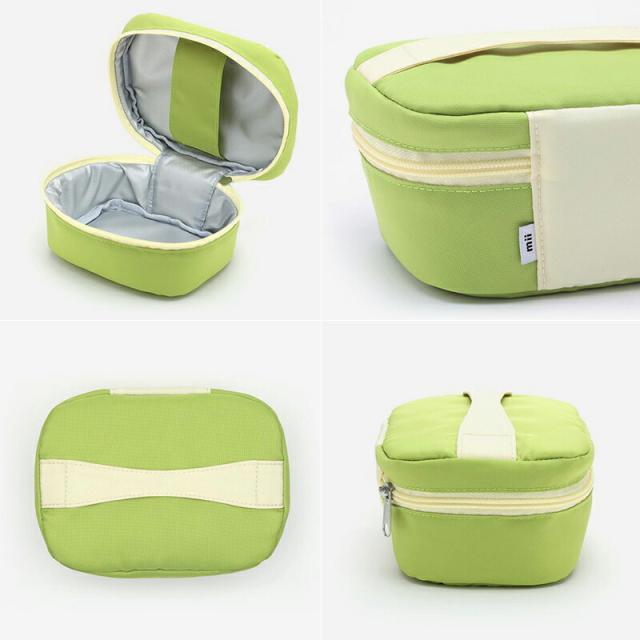 miiキッズ保冷ランチボックスお弁当箱1段保冷剤一体型子ども子供保冷剤幼稚園保育園小学生低学年ランチグッズ日本製グリーンブルーピンクGEL-COOL三好製作所ジェルクール280ml360ml430ml