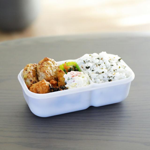 弁当箱 弁当 お弁当 ランチボックス 1段 600ml ドームマン Domeman 大人 レンジ対応 食洗機対応 盛り付けしやすい レンジOK 食洗機OK 一段 4点ロック 洗いやすい シンプル つぶれにくい