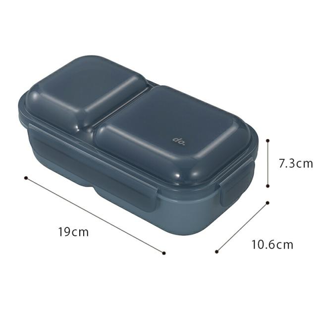 弁当箱 弁当 お弁当 ランチボックス 1段 600ml ドームマン Domeman 大人 レンジ対応 食洗機対応 盛り付けしやすい レンジOK 食洗機OK 一段 4点ロック 洗いやすい シンプル つぶれにくい