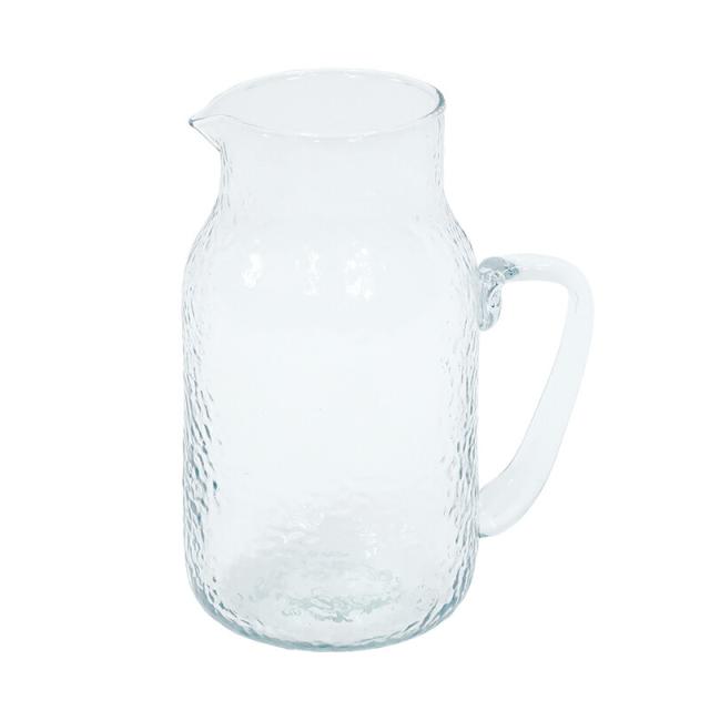 シナリーリサイクルガラスピッチャー ガラスピッチャー 1.2L 容量1200ml ガラス ピッチャー キッチン用品 水差しアンティーク風 食器 花瓶 花器 北欧 フラワーベース Creer クレエ でこぼこ 凸凹 クリア レトロ カフェ  レストラン 結婚祝い ギフト プレゼント