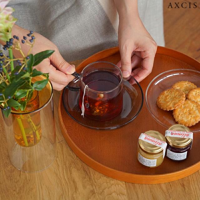 トレー トレイ シェーカーラウンドトレイ シェーカーボックス 木製 チェリー材 天然木 北欧 ナチュラル アクセサリー トレー トレイ 果物 小物 器 お盆 Homestead