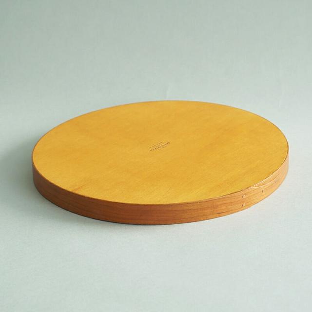 トレー トレイ シェーカーラウンドトレイ シェーカーボックス 木製 チェリー材 天然木 北欧 ナチュラル アクセサリー トレー トレイ 果物 小物 器 お盆 Homestead