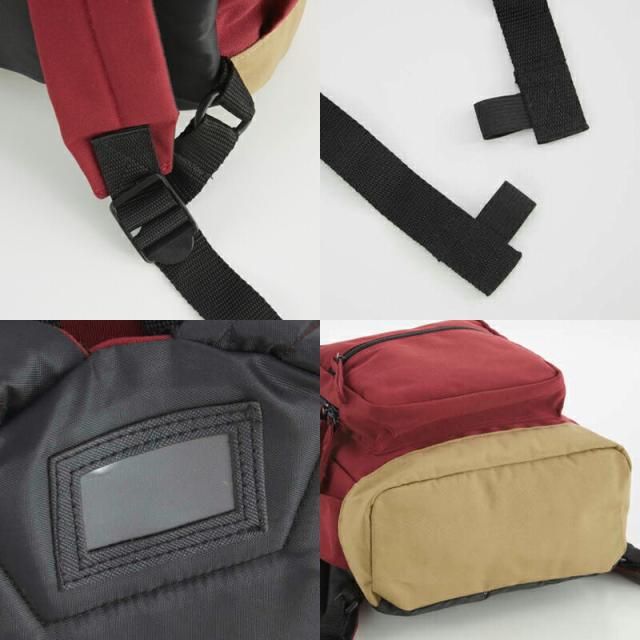 リュック キッズ 子ども用 バックパック  ocean & ground OCEAN＆GROUND オーシャンアンドグラウンド RETRO DAYS レトロ S M BAG バッグ 男の子 女の子 アウトドア 年少 年中 年長 保育園 幼稚園 小学生 低学年 ネイビー ダークブルー レッド ワインレッド ブラック